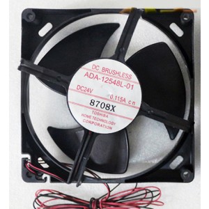 TOSHIBA ADA-12548L-01 24V 0.115A 2wires Cooling Fan 