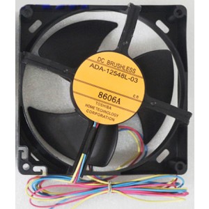 TOSHIBA ADA-12548L-03 24V 0.115A 3wires Cooling Fan 