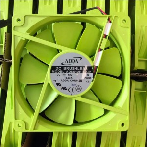 ADDA ADN512HB-A91 12V 0.33A 2wires Cooling Fan