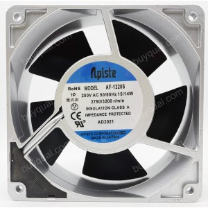 APISTE AF-1220S 200V 15/14W Cooling Fan