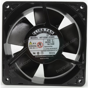 ELINA FAN AF1238T-230H 230V 16/15W Cooling Fan