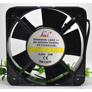 LI AF150502HBL 220/240V 0.22A 32W 2wires Cooling Fan 