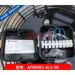 Fans-tech AF900B3-AL5-00 400V 6.4/3.8A 2600/2250W Cooling Fan 