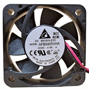DELTA AFB0405VHA 5V 0.16A 2wires Cooling Fan