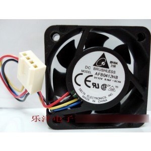 DELTA AFB0412HB 12V 0.16A 2wires 3wires 4wires Cooling Fan - Picture need