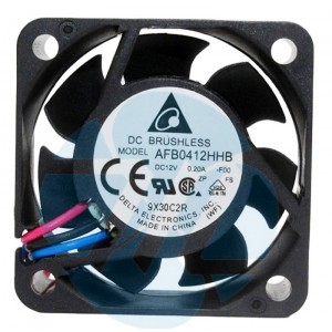 DELTA AFB0412HHB -F00 12V 0.20A 2wires 3wires Cooling Fan 