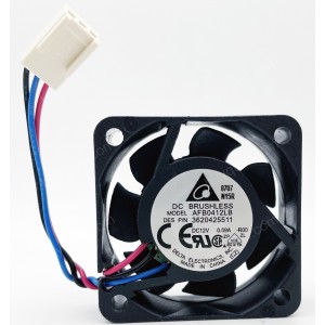 DELTA AFB0412LB AFB0412LB-F00 AFB0412LB-R00 12V 0.09A 3wires Cooling Fan