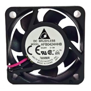 Delta AFB0424HHB 24V 0.13A 2wires 3wires Cooling Fan