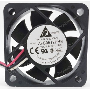 DELTA AFB0512HHB AFB0512HHB-F00 AFB0512HHB-R00 12V 0.20A 3wires Cooling Fan