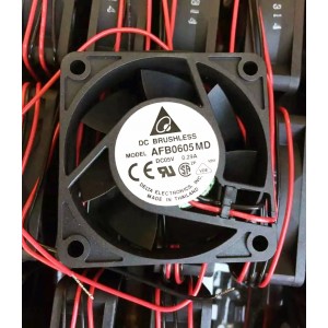 DELTA AFB0605MD 5V 0.29A 2wires Cooling Fan