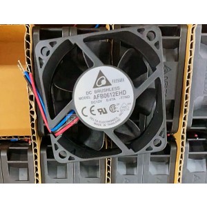 Delta AFB0612EHD 12V 0.47A 4wires Cooling Fan