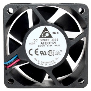DELTA AFB0612L-A 12V 0.12A 2wires Cooling Fan