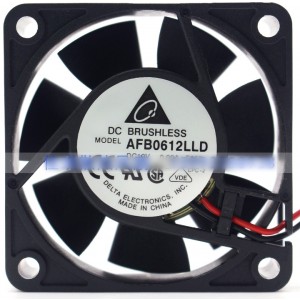 DELTA AFB0612LLD 12V 0.09A 2 wires Cooling Fan