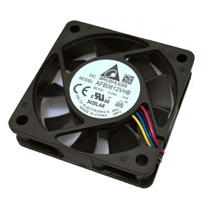 DELTA AFB0612VHB 12V 0.24A 2wires 3wires 4wires Cooling Fan - Picture need