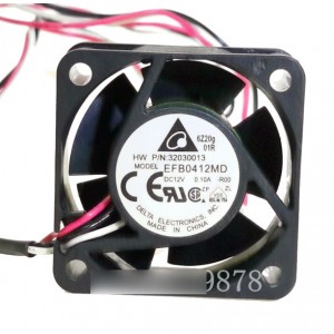 Delta AFB0712MD 12V 0.14A 3wires Cooling Fan