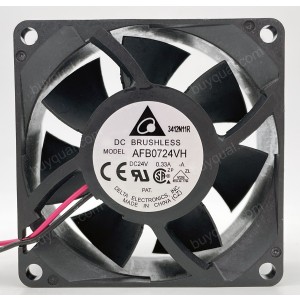 DELTA AFB0724VH AFB0724VH-A 24V 0.33A 2wires Cooling Fan - Original New