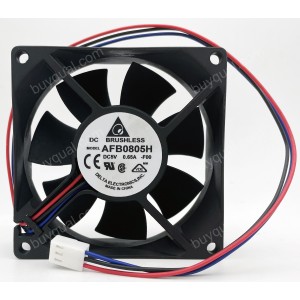 DELTA AFB0805H AFB0805H-F00 AFB0805H-R00 5V 0.65A 3wires Cooling Fan