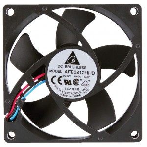 DELTA AFB0812HHD 12V 0.4A 2wires 3wires Cooling Fan