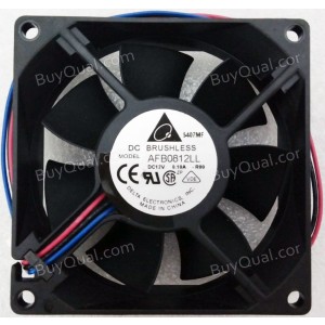 DELTA AFB0812LL AFB0812LL-R00 12V 0.1A 3wires Cooling Fan