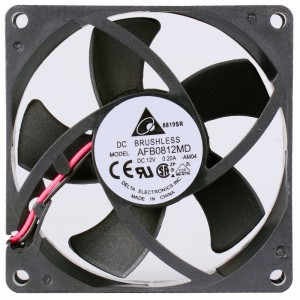 DELTA AFB0812MD -R00 12V 0.2A 2wires 3wires Cooling Fan - Picture need