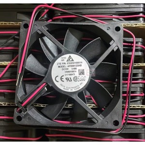 Delta AFB0812SHB 12V 0.40A 2wires 3wires 4wires Cooling Fan