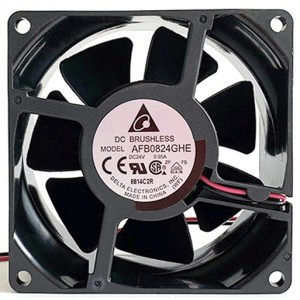 Delta AFB0824GHE 24V 0.95A 2wires 3wires Cooling Fan