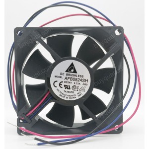 DELTA AFB0824SH AFB0824SH-F00 AFB0824SH-R00 24V 0.33A Cooling Fan