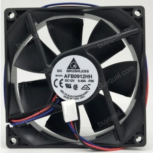 DELTA AFB0912HH 12V 0.4A 2wires 3wires 4wires Cooling Fan - Picture need