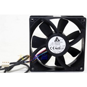 DELTA AFB0912SH 12V 1A 4wires Cooling Fan