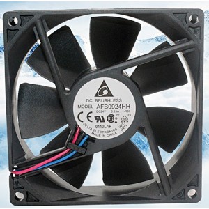 DELTA AFB0924HH AFB0924HH-R00  -F00 -L108 24V 0.25A 2wires 3wires 4wires Cooling Fan