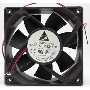 DELTA AFB1224EHE AFB1224EHE-C 24V 1.05A 2wires cooling fan - New