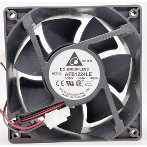 DELTA AFB1224LE 24V 0.23A 2wires Cooling Fan