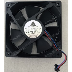 DELTA AFB1224SH AFB1224SH-F00 -R00 24V 0.42A 2wires 3wires Cooling Fan