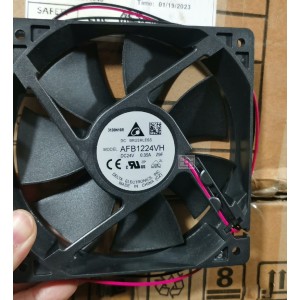 DELTA AFB1224VH AFB1224VH-F00 AFB1224VH-R00 24V 0.35A Cooling Fan