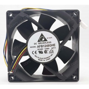 DELTA AFB1248GHE 48V 0.90A 3wires 4wires Cooling Fan - Picture need