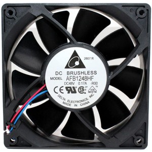 Delta AFB1248HF 48V 0.17A 3wires Cooling Fan