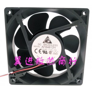 DELTA AFB4812H 48V 0.12A 2wires Cooling Fan