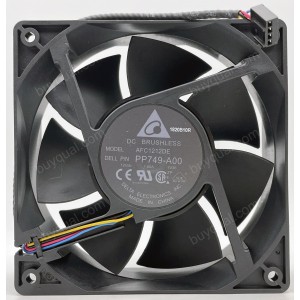 DELTA AFC1212DE 12V 1.6A 3.0A 4wires cooling fan - Picture need