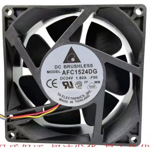 DELTA AFC1524DG 24V 2.20A 3wires Cooling Fan 