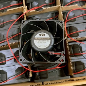 ABT AFD8038BH12-2 12V 0.55A 2wires Cooling Fan