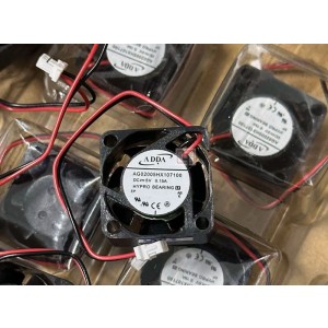 ADDA AG02005HX107100 5V 0.15A  2wires Cooling Fan