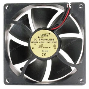 ADDA AG09212XS257000 12V 0.42A 2wires Cooling Fan