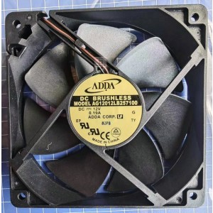 ADDA AG12012LB257100 12V 0.19A 2wires Cooling Fan 