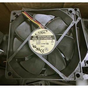 ADDA AG12012MB257200 12V 0.26A 3wires Cooling Fan