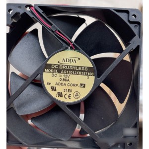 ADDA AG12012XB257100 12V 0.96A 2wires Cooling Fan