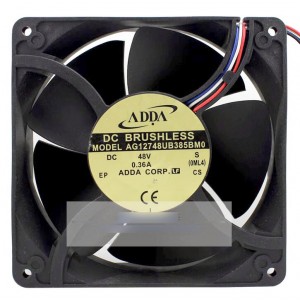 ADDA AG12748UB385BM0 48V 0.36A 4wires Cooling Fan