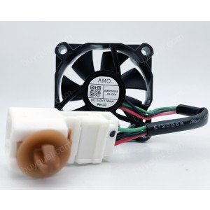 AMO AMB050015-03-CFA 5V 110mA 3wires Cooling Fan