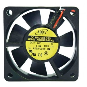 ADDA AQ0624UB-A71GL 24V 0.16A 2wires Cooling Fan