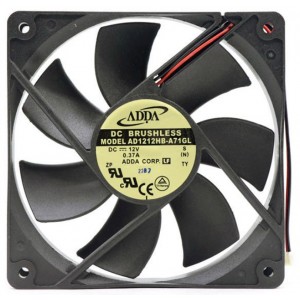 ADDA AQ1212HB-A71GL 12V 0.37A 2wires Cooling Fan - Picture need