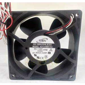 ADDA AQ1224MB-F53 24V 0.23A 3wires Cooling Fan
